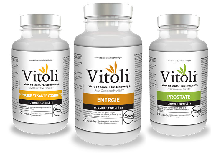 Vitoli, Produits naturels pour vivre en santé, plus longtemps | 227 de la Clairière, Rosemère, QC J7A 4A5, Canada | Phone: (877) 405-7652