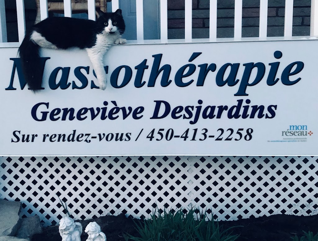 Massothérapie Geneviève Desjardins | 361 Rue Corbo, Saint-Eustache, QC J7R 2V4, Canada | Phone: (450) 413-2258