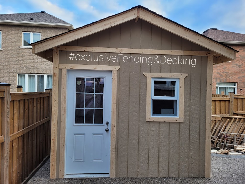 Exclusivefencing and Decking | 19 Zamek St, Brampton, ON L6R 3V3, Canada | Phone: (289) 981-9217