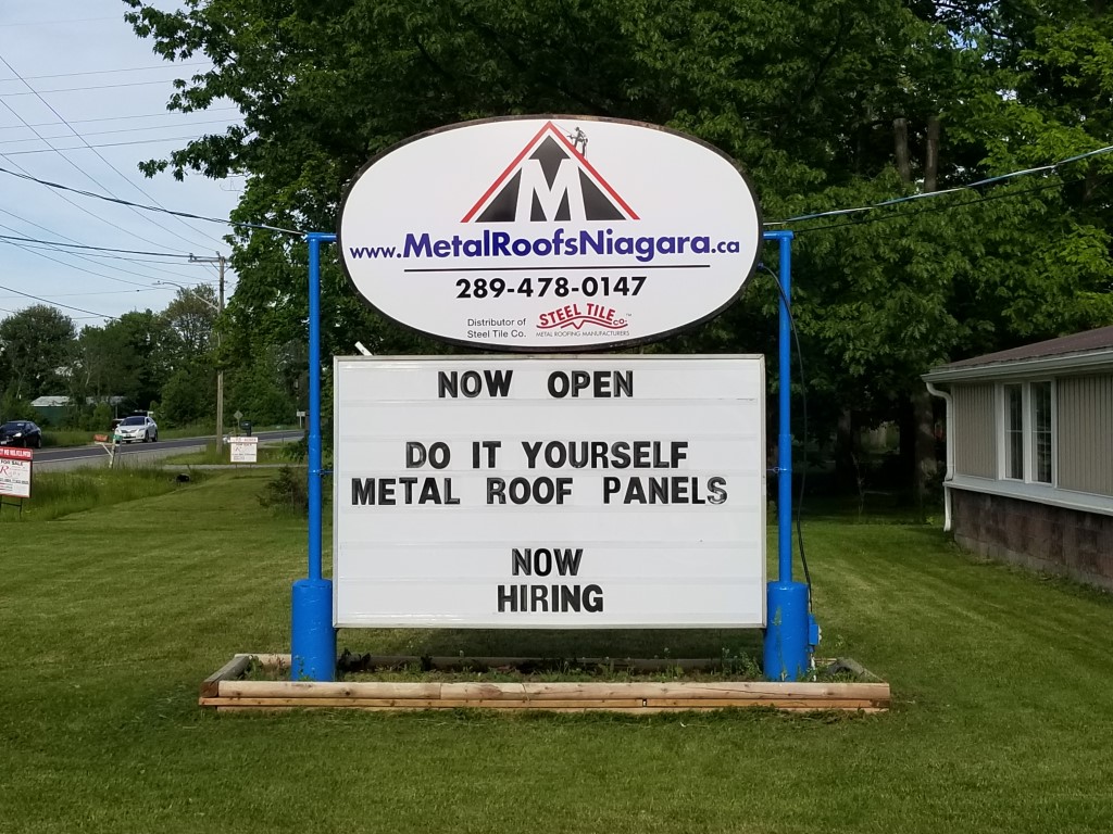 Metal Roofs Niagara | 427 Main St E, Port Colborne, ON L3K 5V3, Canada | Phone: (289) 478-0147