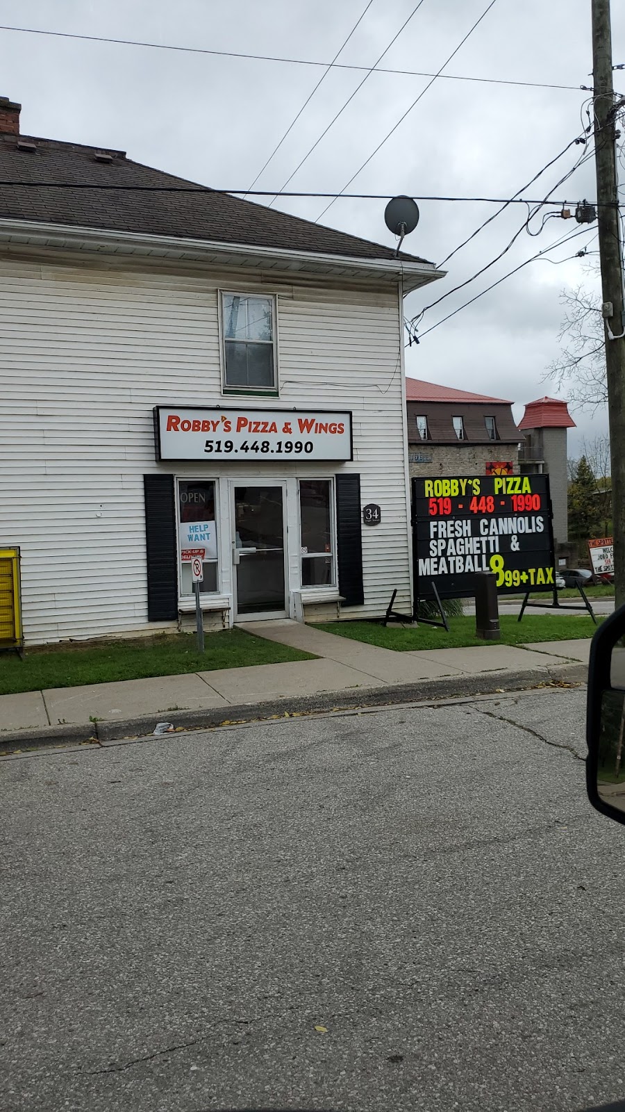 Robby’s pizza and wings | 34 High St, Saint George, ON N0E 1N0, Canada | Phone: (519) 448-1990