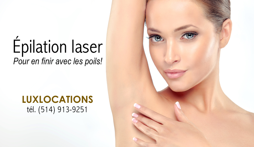 LuxLocations de laser dépilation - Laser Hair Removal Rental Se | 235 Boul Labelle, Rosemère, QC J7A 2H3, Canada | Phone: (514) 913-9251