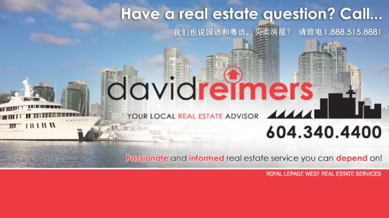 David Reimers : Royal LePage West Real Estate Services | 2185 Austin Ave, Coquitlam, BC V3K 3R9, Canada | Phone: (604) 340-4400