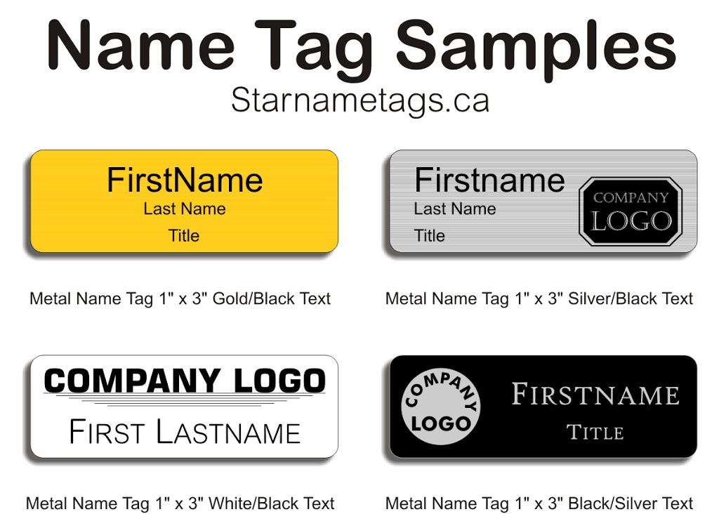 Star Name Tags & Engraving | 25135 124 Ave, Maple Ridge, BC V4R 1T6, Canada | Phone: (604) 765-2819