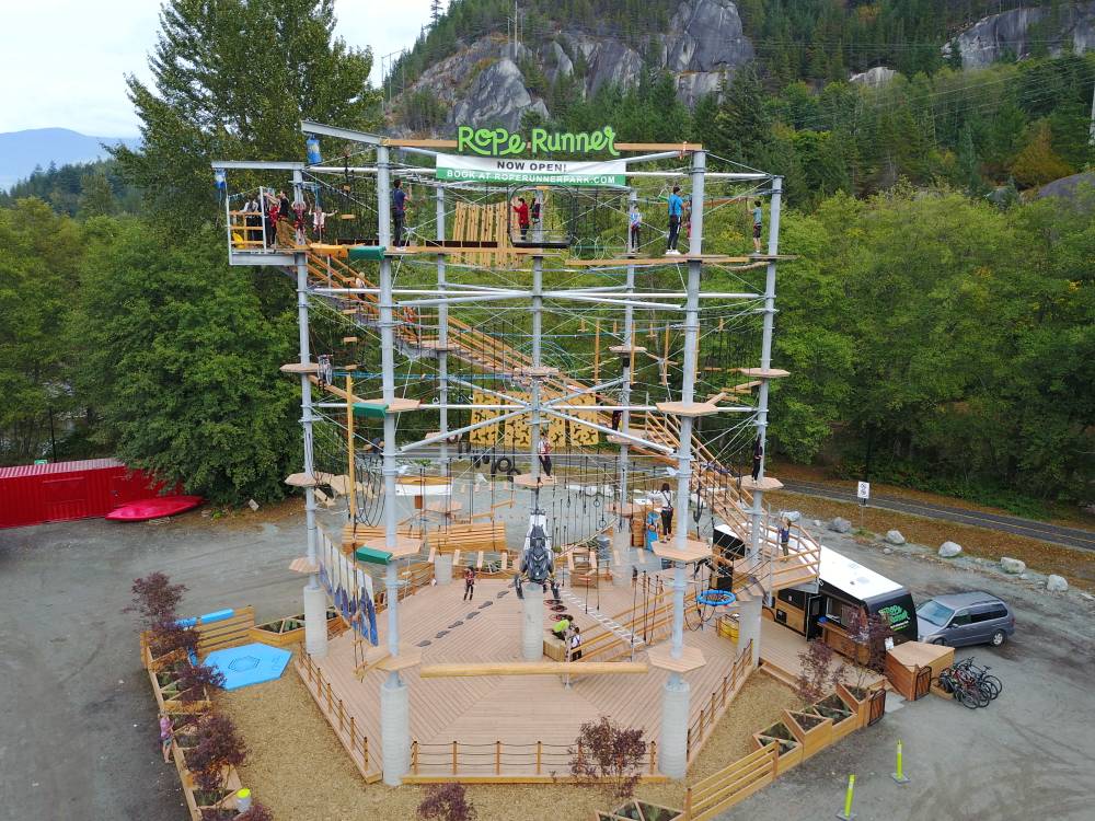 Rope Runner Aerial Adventure Park | 38400 Loggers Ln, Squamish, BC V8B 0H2, Canada | Phone: (604) 892-4623