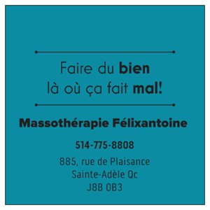 Félixantoine Arpin-Plante - Massothérapeute | 885 Rue de Plaisance, Sainte-Adèle, QC J8B 0B3, Canada | Phone: (514) 775-8808