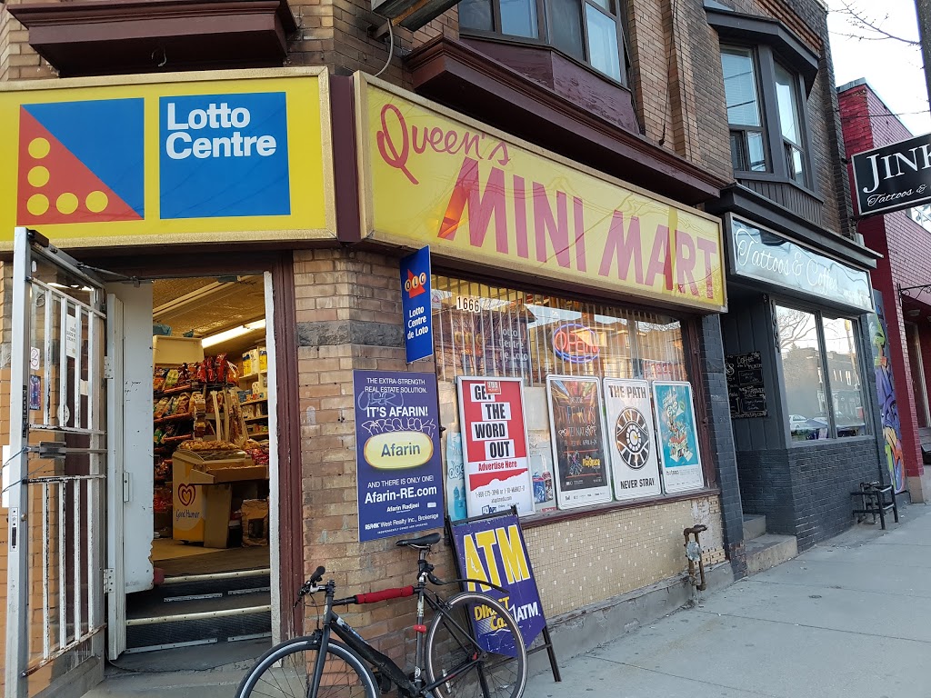 Queens Mini Mart | 1666 Queen St W, Toronto, ON M6R 1B2, Canada | Phone: (416) 532-6143