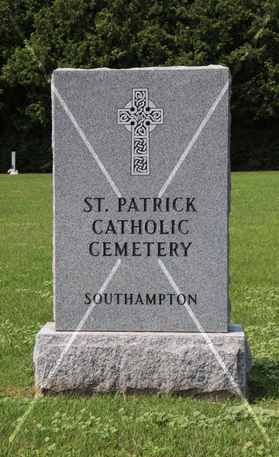 St. Patricks Roman Catholic Cemetery | 42 Cemetery Rd, Southampton, ON N0H 2L0, Canada | Phone: (519) 832-2008 ext. 130