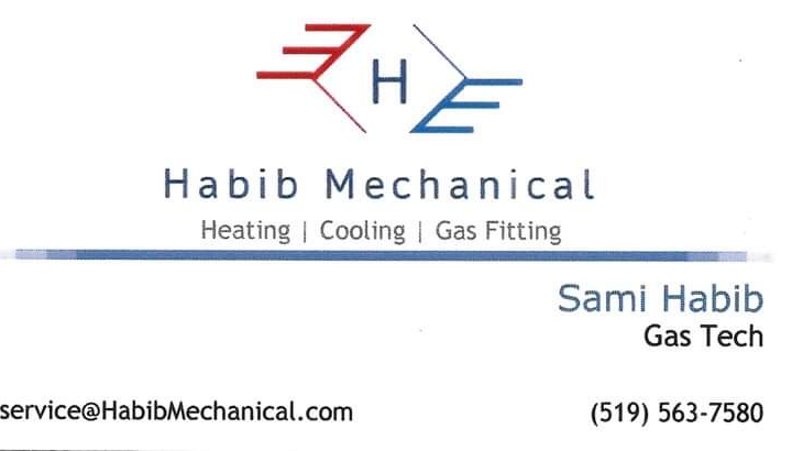 Habib Mechanical | 27 Finch Ave, Chatham, ON N7L 1H5, Canada | Phone: (519) 563-7580