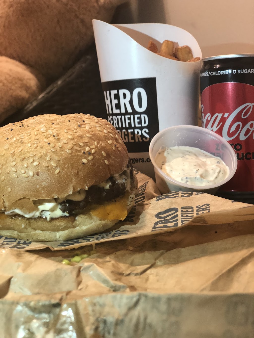 Hero Certified Burgers | 60 Colchester Square, Kanata, ON K2K 2Z9, Canada | Phone: (613) 600-6464