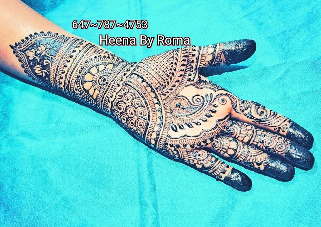 Henna Mehndi Artist-Art Service -Henna Art By Roma | Raybeck Ct, Brampton, ON L6Y 0K1, Canada | Phone: (647) 787-4753