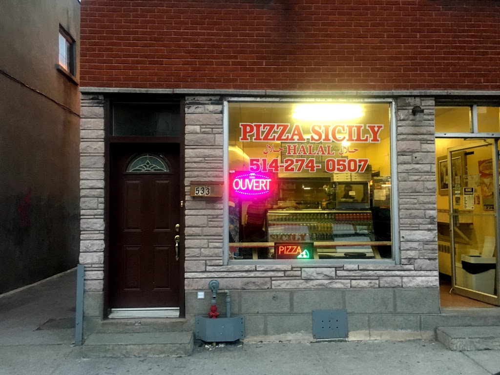 Sicily Pizza | 531 Rue Saint-Roch, Montréal, QC H3N 1K7, Canada | Phone: (514) 274-0507