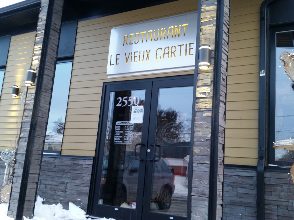 Restaurant Le Vieux Cartier | 2550 Rue Cartier, Sainte-Julienne, QC J0K 2T0, Canada | Phone: (450) 831-8881