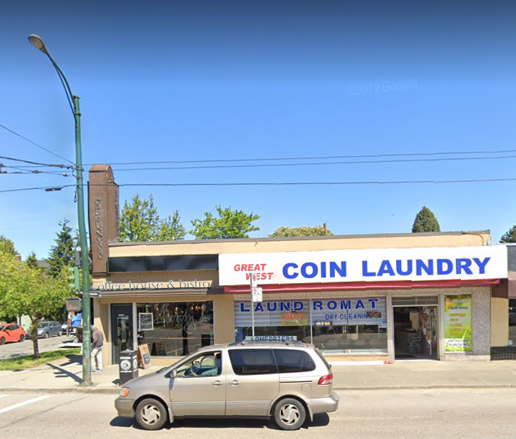 Great West Coin Laundromat | 2955 W 4th Ave W, Vancouver, BC V6K 1R3, Canada | Phone: (604) 734-7993