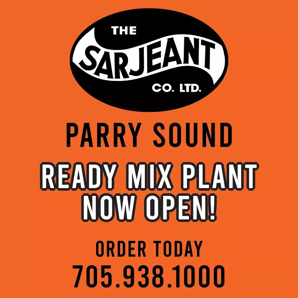 The Sarjeant Co. Ltd. - Parry Sound | 2 Cochrane Lake Rd, Seguin, ON, Canada | Phone: (705) 938-1000