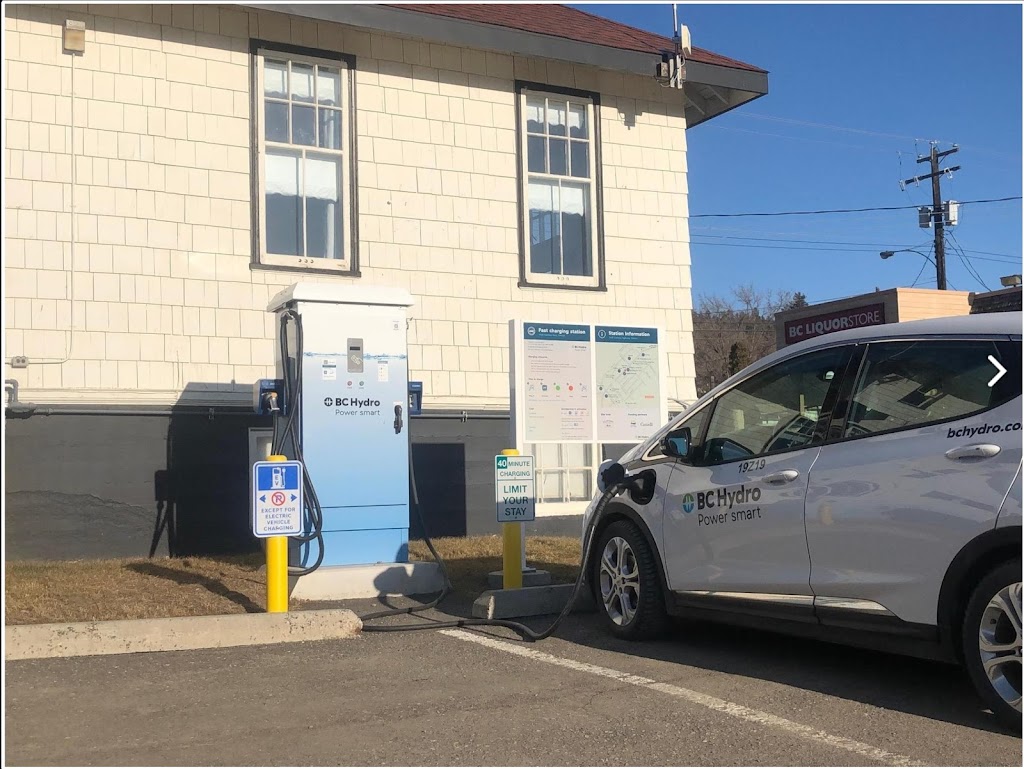 BC Hydro Charging Station | 1423 Cariboo Hwy, Clinton, BC V0K 1K0, Canada | Phone: (866) 338-3369