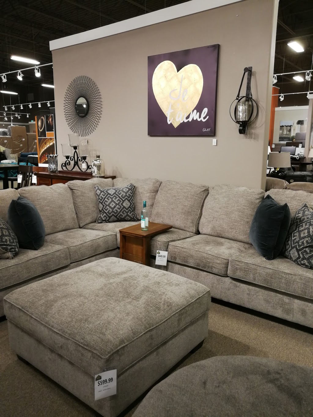 Ashley HomeStore | 79 Wyse St Suite 250, Moncton, NB E1G 0Z5, Canada | Phone: (506) 961-7700