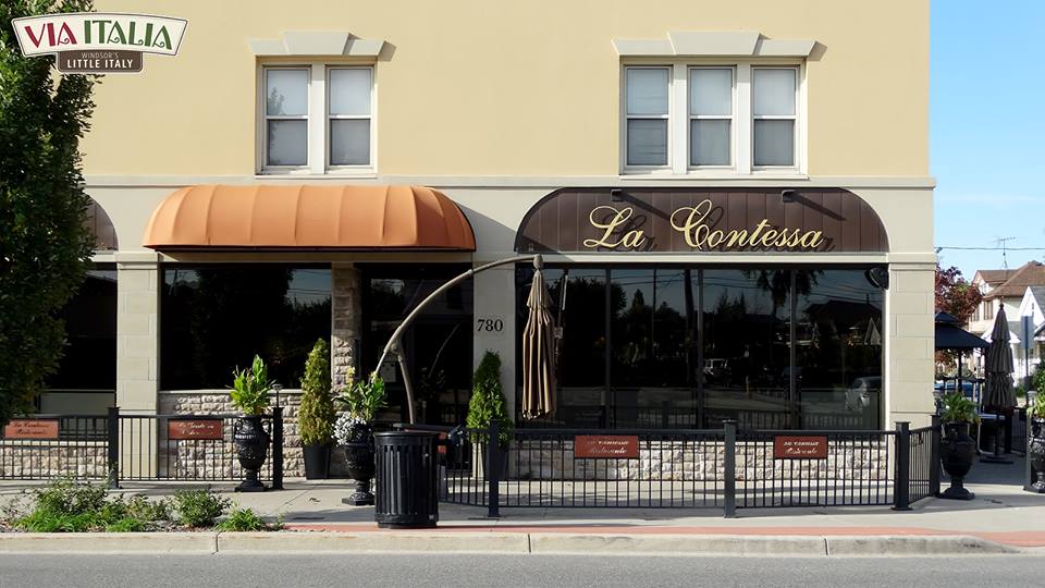 La Contessa Ristorante | 780 Erie St E, Windsor, ON N9A 3Y2, Canada | Phone: (519) 252-2167