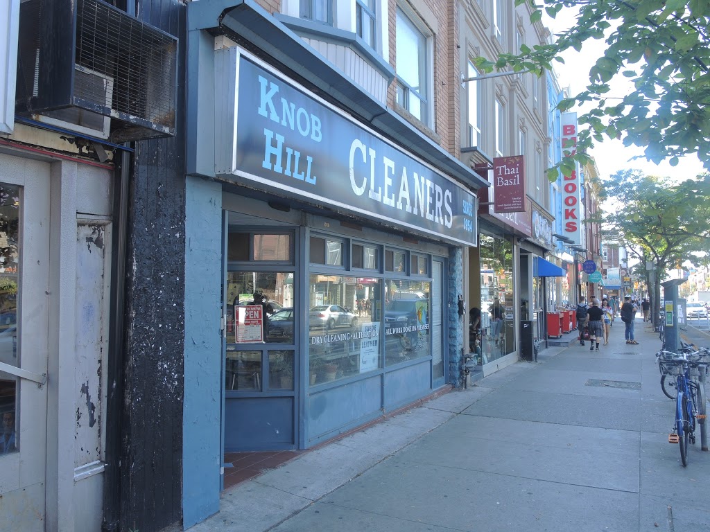 Knob Hill Cleaners | 463 Bloor St W, Toronto, ON M5S 1X9, Canada | Phone: (416) 923-6541