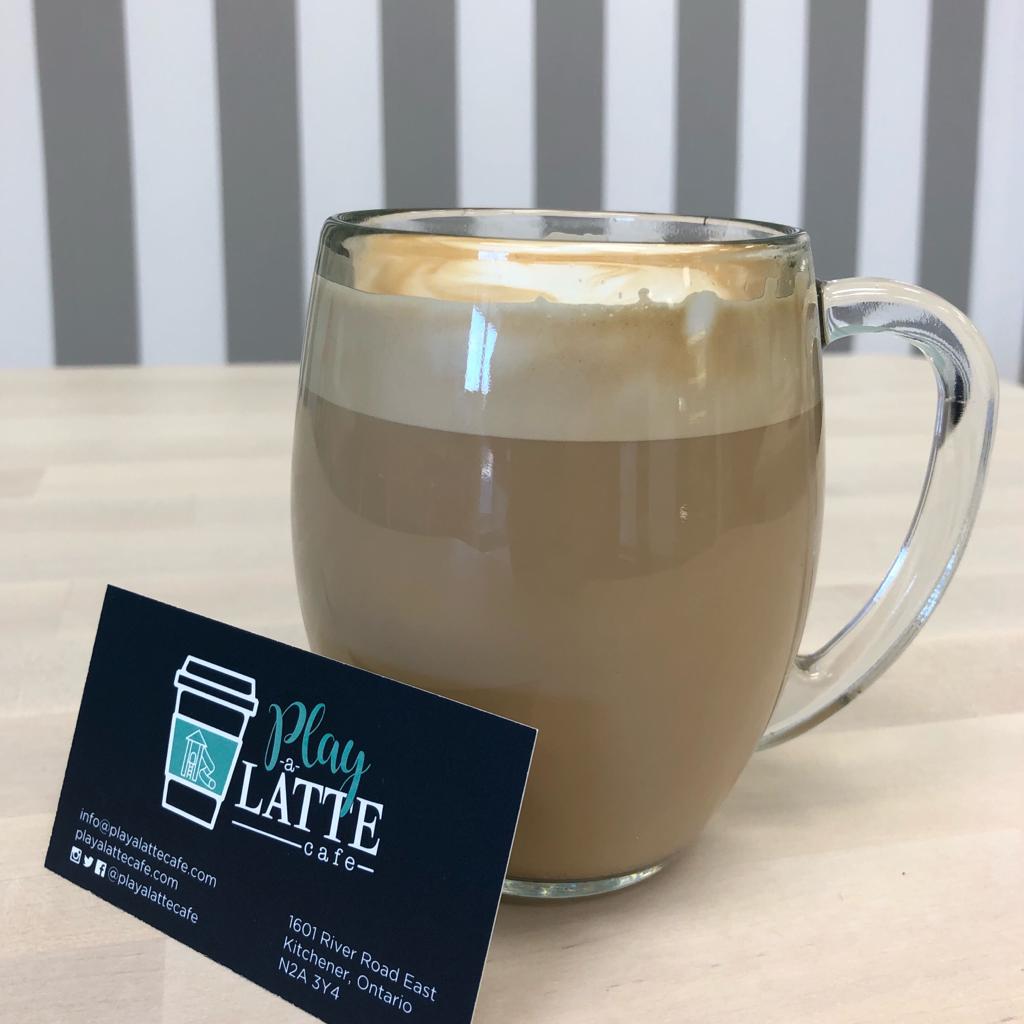 Play A Latte Cafe | 1601 River Rd E Unit 22, Kitchener, ON N2A 3Y4, Canada | Phone: (519) 208-8007