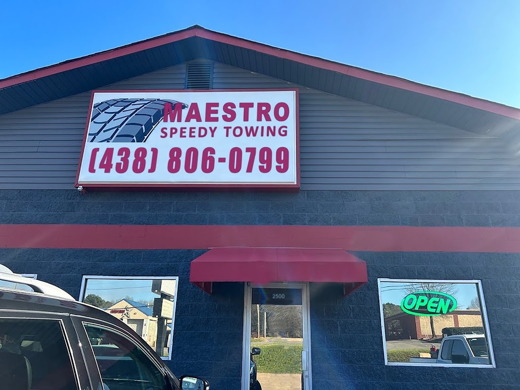 Maestro Speedy Towing | 2500 Rue Alice Nolin, Montréal, QC H4N 3G9, Canada | Phone: (438) 806-0799