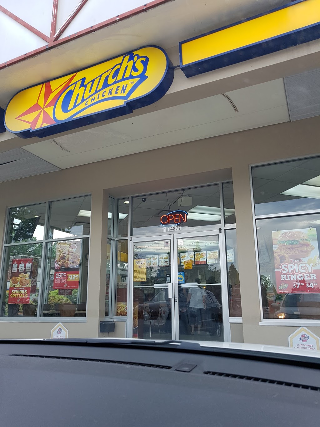 Churchs Chicken | 1-14877 108 Ave, Surrey, BC V3R 1W2, Canada | Phone: (604) 584-5550