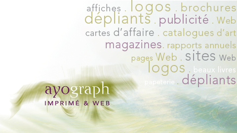 Ayograph | 3073 Rue des Girolles, Magog, QC J1X 5P1, Canada | Phone: (819) 769-3851