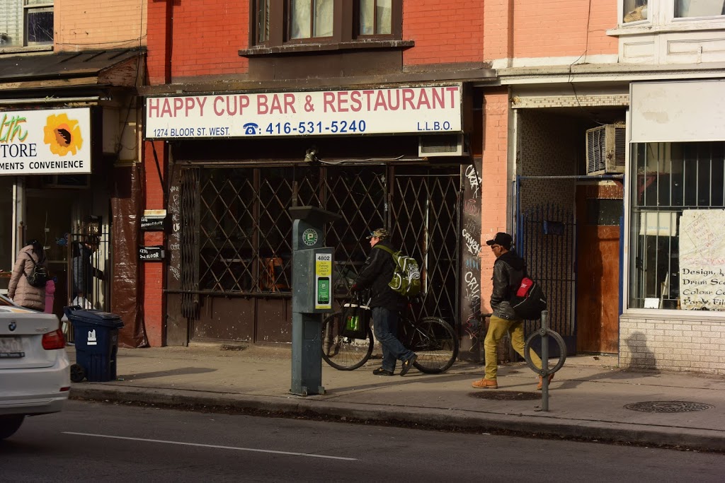 Happy Cup Bar & Restaurant | 1274 Bloor St W, Toronto, ON M6H 1N8, Canada | Phone: (647) 350-0287