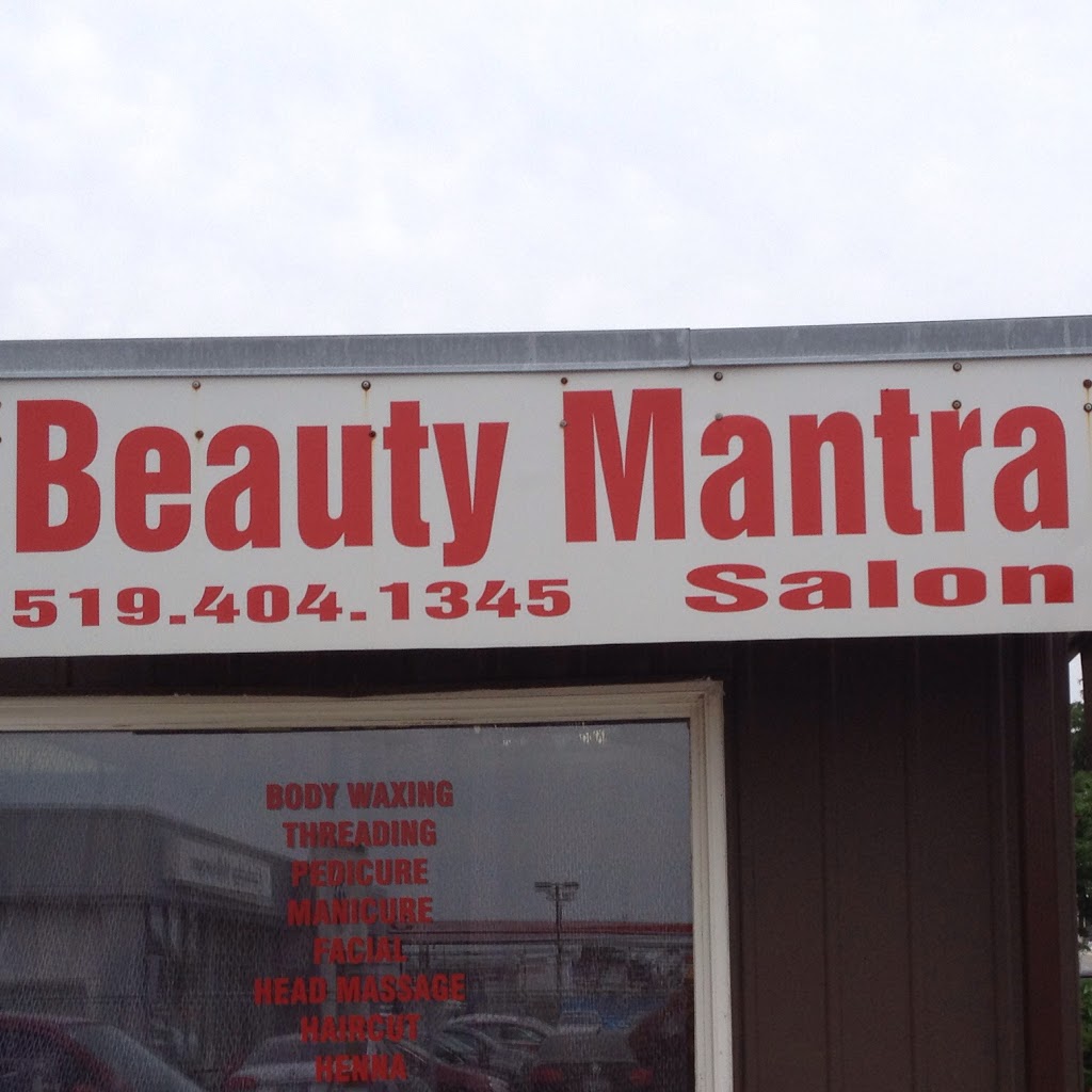 Beauty Mantra Salon | 261 Hespeler Rd, Cambridge, ON N1R 3H8, Canada | Phone: (519) 404-1345