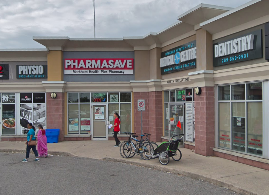 Pharmasave Markham Healthplex | A2B, 5995 14th Ave, Markham, ON L3S 0A2, Canada | Phone: (289) 859-9901