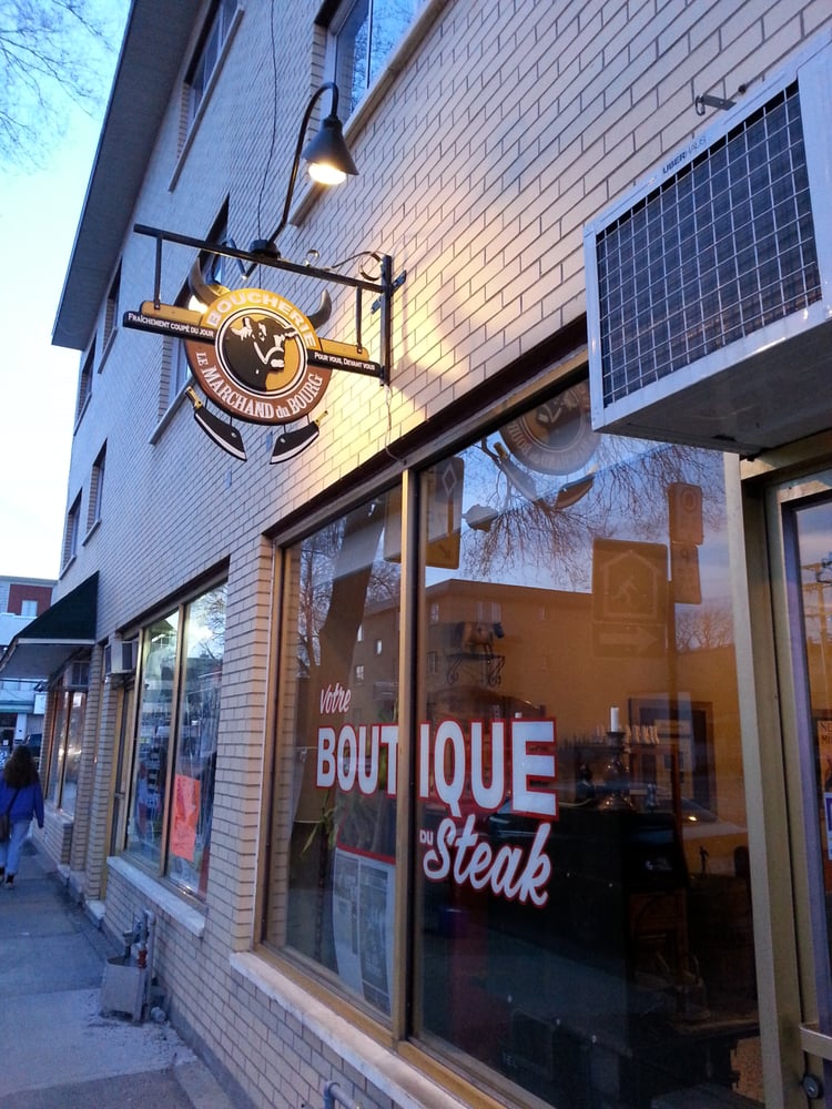 Le Marchand du Bourg - Votre Boutique du Steak | 1661 Rue Beaubien E, Montréal, QC H2G 1L4, Canada | Phone: (514) 439-3373
