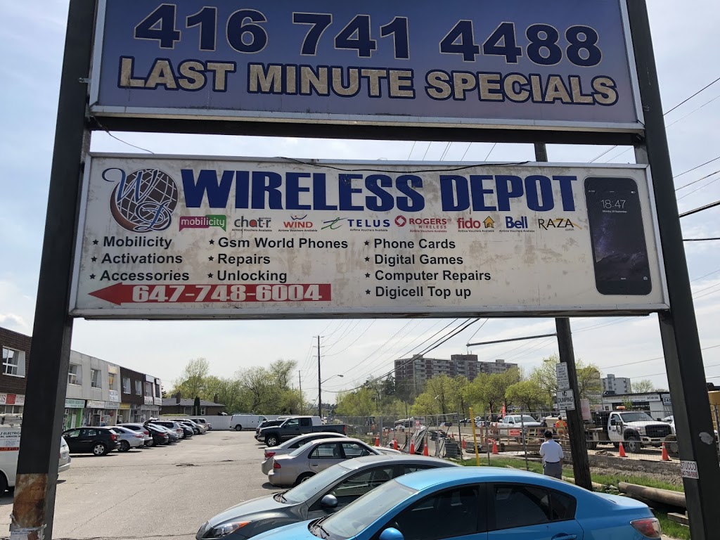wireless depot | 2489 Finch Ave W, North York, ON M9M 2W8, Canada | Phone: (647) 292-7443