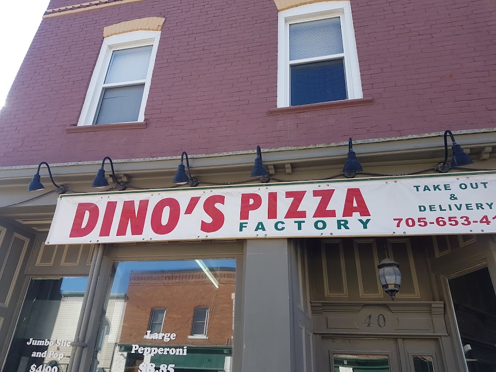Dinos Pizza Factory | 40 Front St N, Campbellford, ON K0L 1L0, Canada | Phone: (705) 653-4175