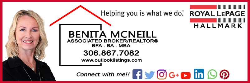 Benita McNeill - Royal LePage Hallmark - Real Estate Agent | REA | 313 Saskatchewan Ave W, Outlook, SK S0L 2N0, Canada | Phone: (306) 867-7082