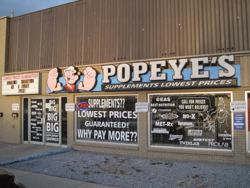 Popeyes Supplements Calgary - South | 3810 Macleod Trail, Calgary, AB T2G 2R2, Canada | Phone: (403) 287-2226
