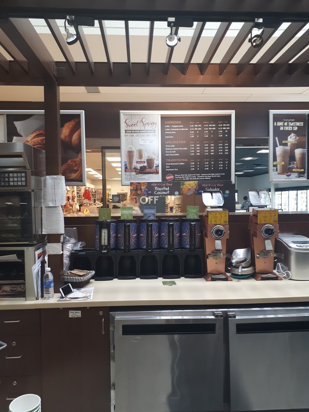 Timothys World Coffee | 777 Guelph Line, #K6, Burlington Mall, Burlington, ON L7R 3N2, Canada | Phone: (905) 633-7411