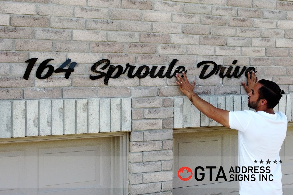 House Address Sign | 11874 Woodbine Ave, Gormley, ON L0H 1G0, Canada | Phone: (647) 951-2414