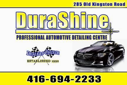 Durashine Automotive Detailing Centre | 285 Old Kingston Rd, Scarborough, ON M1C 1B4, Canada | Phone: (416) 694-2233