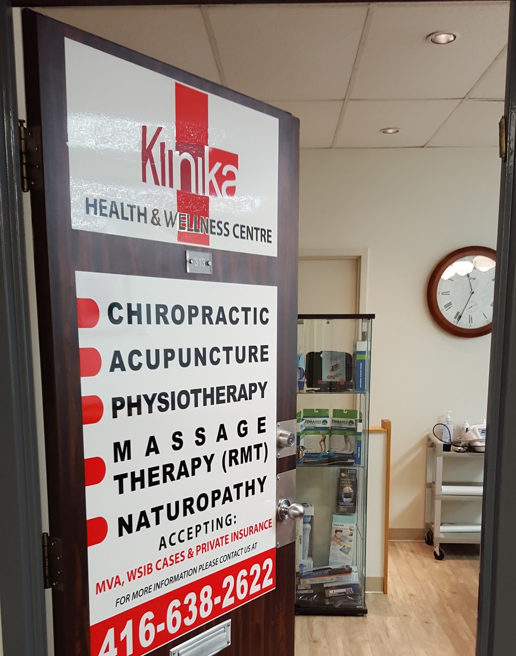 Klinika: Chiropractor, Physiotherapy, Massage, Naturopathy, Acup | 4430 Bathurst St #313, North York, ON M3H 3S3, Canada | Phone: (416) 638-2622