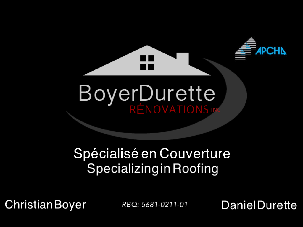 BoyerDurette Rénovations Inc | 697 Chemin Saint-Féréol, Les Cèdres, QC J7T 1M9, Canada | Phone: (514) 709-2121