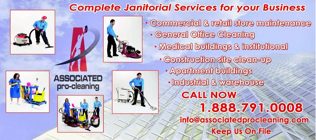 Associated Pro Cleaning | 3400 14th Ave #39, Markham, ON L3R 0H7, Canada | Phone: (888) 791-0008