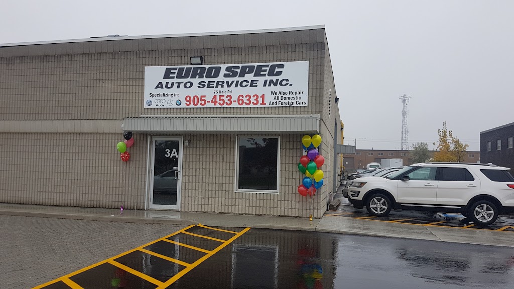 Euro spec auto service inc. | 75 Hale Rd unit 3A, Brampton, ON L6W 3J9, Canada | Phone: (905) 453-6331