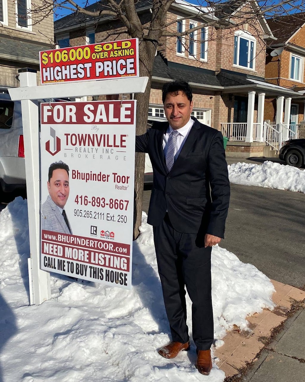 Bhupinder Toor Realtor | 6201 Hwy 7 Unit#10, Woodbridge, ON L4H 0K7, Canada | Phone: (416) 893-8667