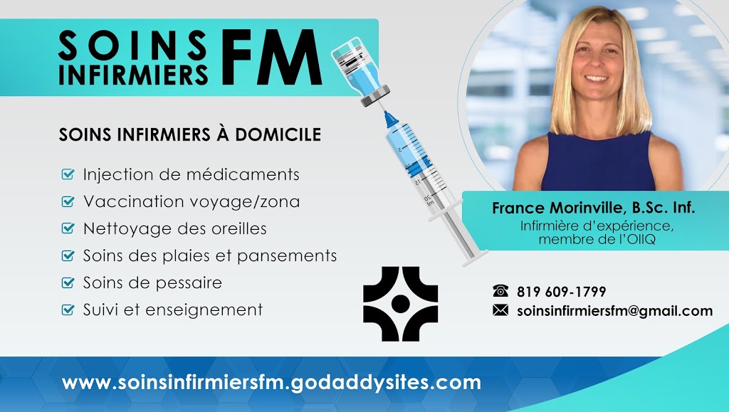 Soins Infirmiers FM | 3815 Rue de Cherbourg, Trois-Rivières, QC G8Y 6T2, Canada | Phone: (819) 609-1799