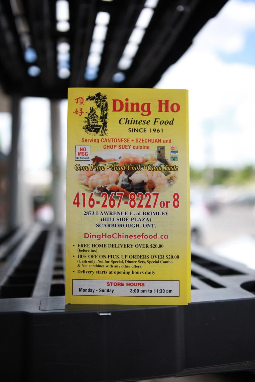 Ding-Ho Chinese Food | 2875 Lawrence Ave E, Scarborough, ON M1P 2S8, Canada | Phone: (416) 267-8227