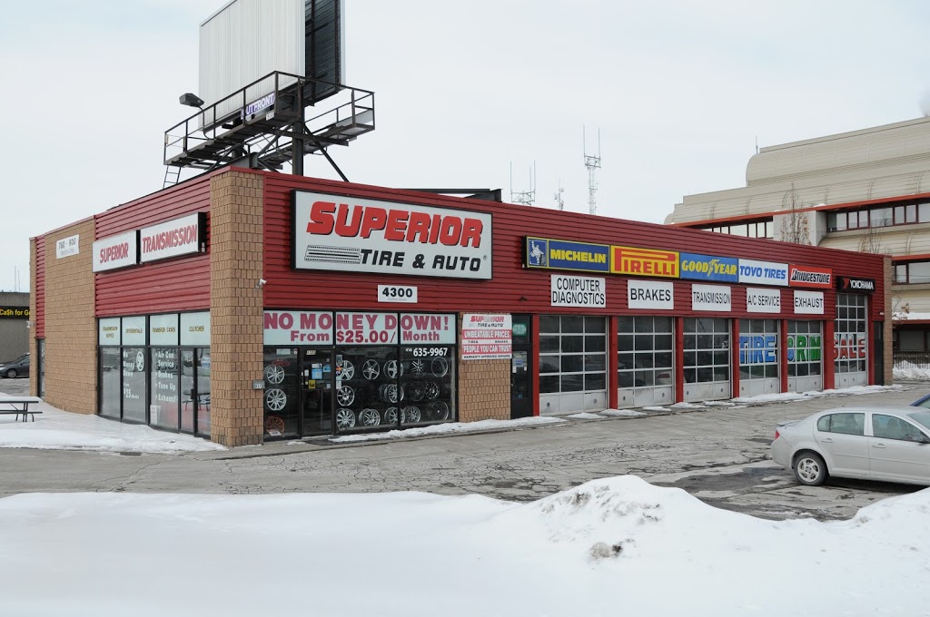 Superior Tire & Auto | 4300 Dufferin St, North York, ON M3H 5R9, Canada | Phone: (416) 635-9967