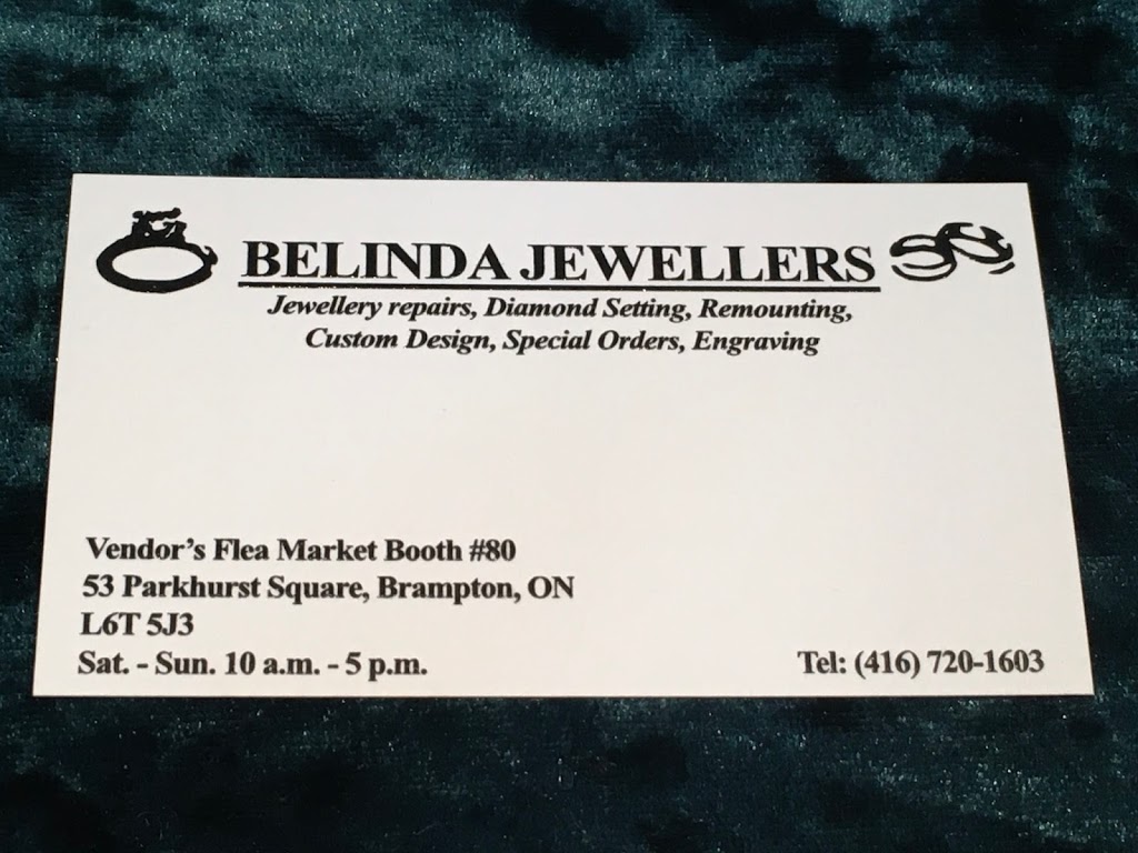Belinda Jewellers | 53 Parkhurst Square, Brampton, ON L6T 5J3, Canada | Phone: (416) 720-1603