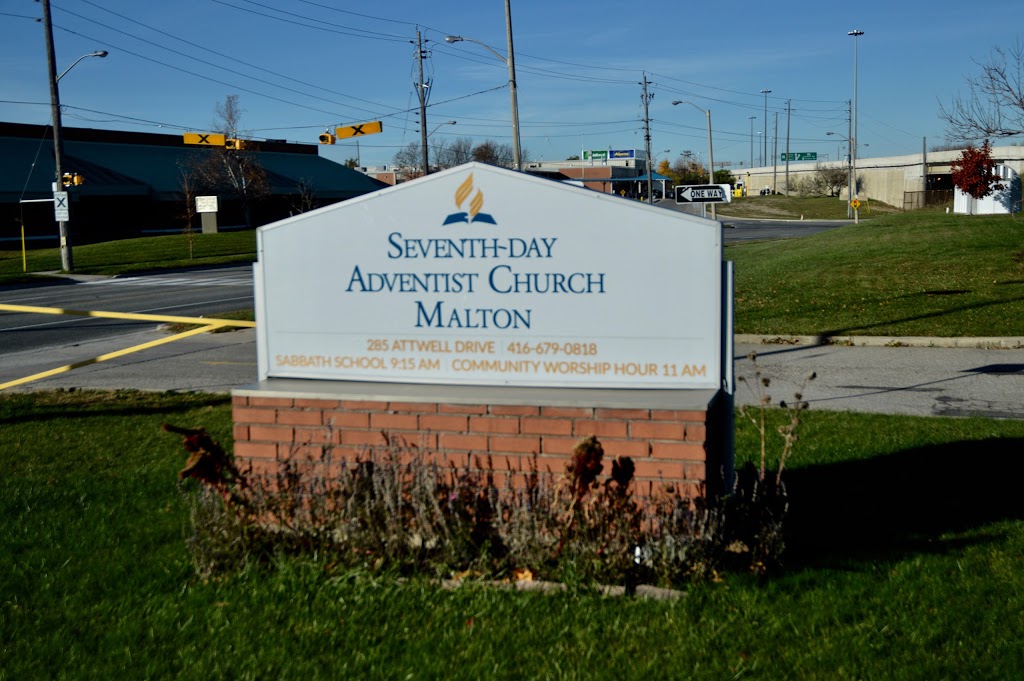 Malton Seventh-day Adventist Church | 285 Attwell Dr, Etobicoke, ON M9W 6H7, Canada | Phone: (416) 679-0897