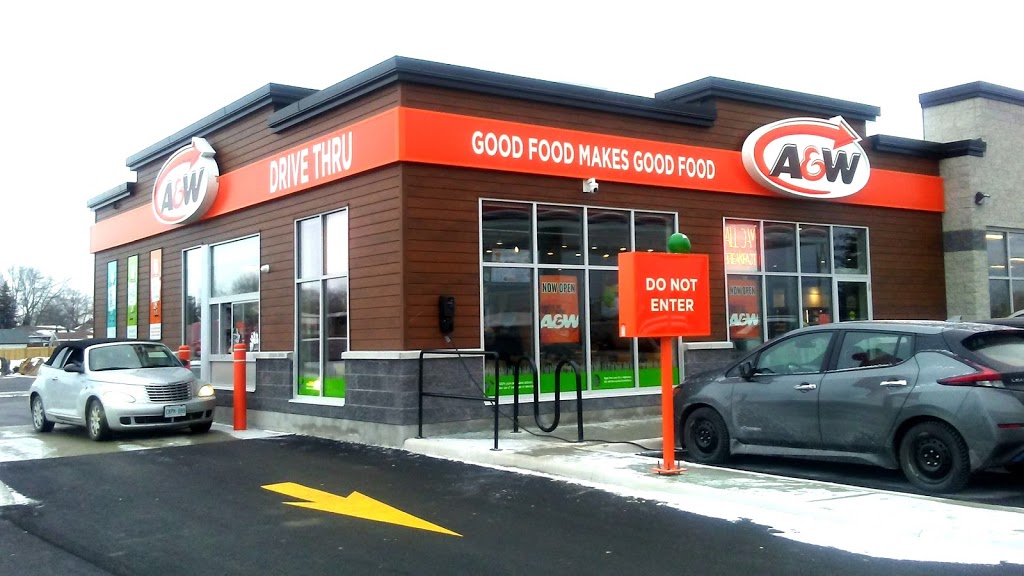 A&W Restaurants | 599 Main St W, Port Colborne, ON L3K 5Y7, Canada | Phone: (289) 651-2786