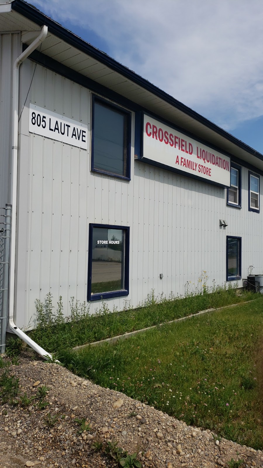 Crossfield Liquidation store | 805 Laut Ave, Crossfield, AB T0M 0S0, Canada | Phone: (709) 728-1557